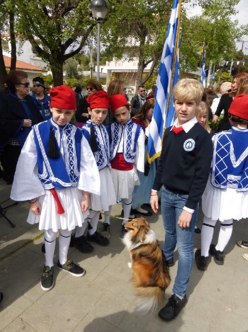 Aux Shetland Du Léman - Fête nationale grecque